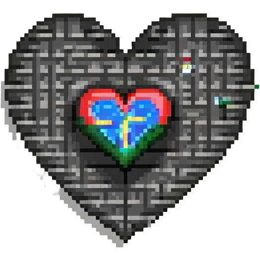 Wu-Tang Clan W symbol inside a heart emoji
