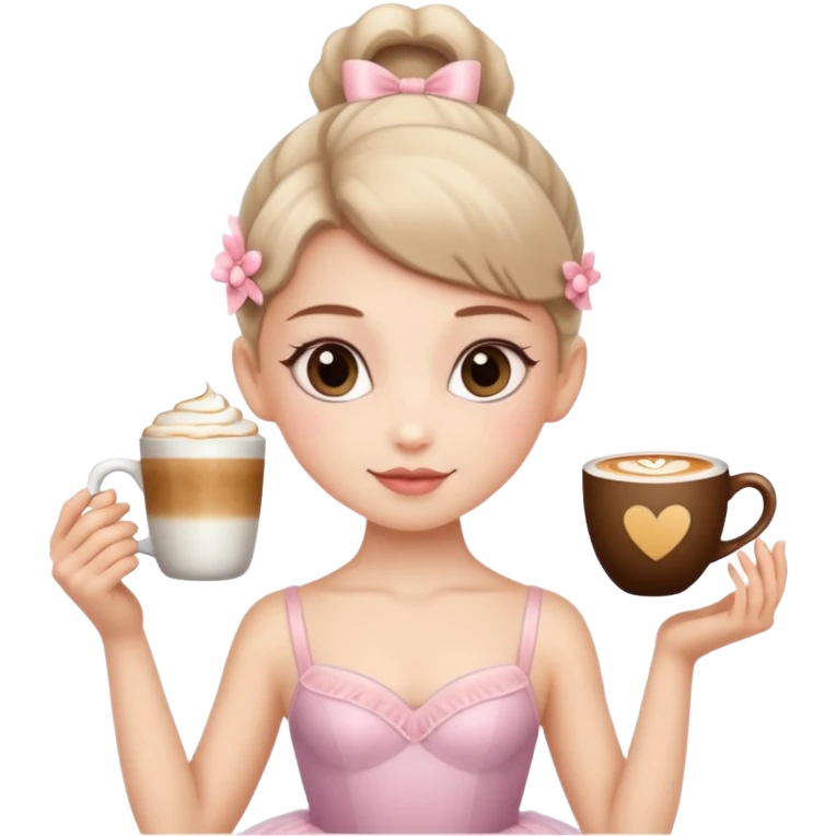 ballerina cappuccino  emoji