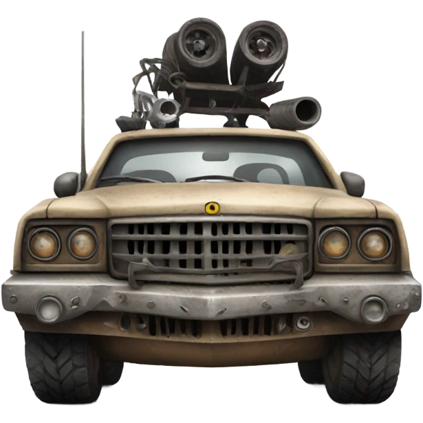 Mad max car  emoji