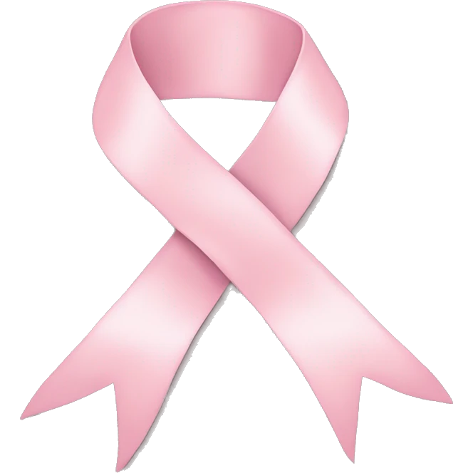 Light pastel Pink ribbon tied  emoji