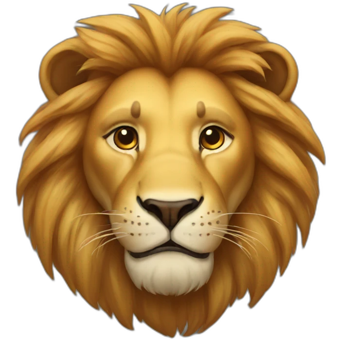 Lion emoji