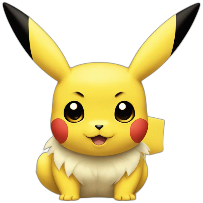 only ears pokemon pikachu emoji