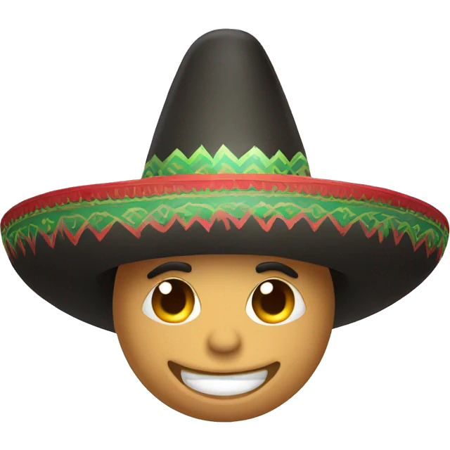 Mexican sombrero emoji