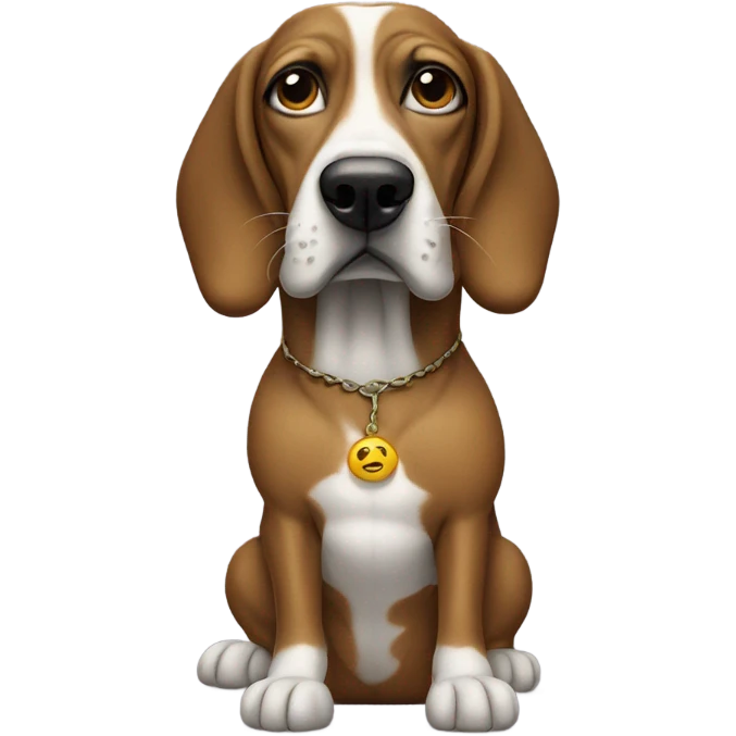 Snoop dog as a dog  emoji