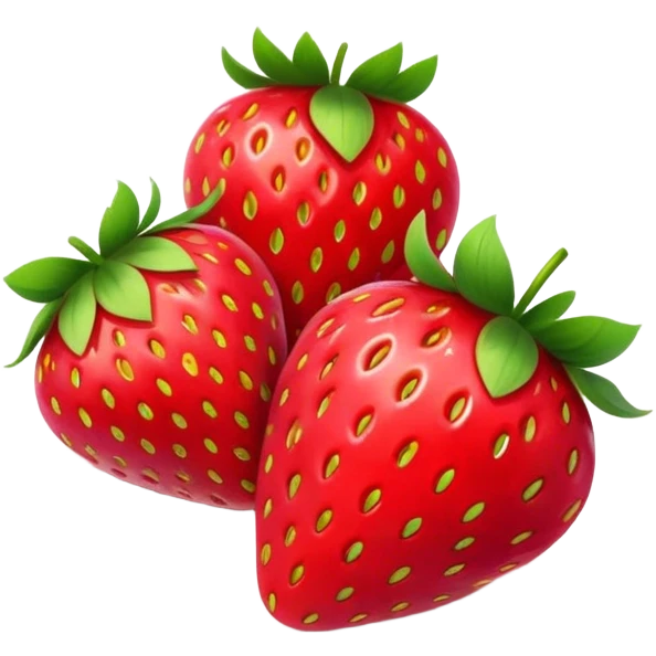Strawberries  emoji