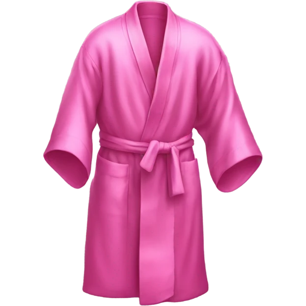 pink silk robe emoji
