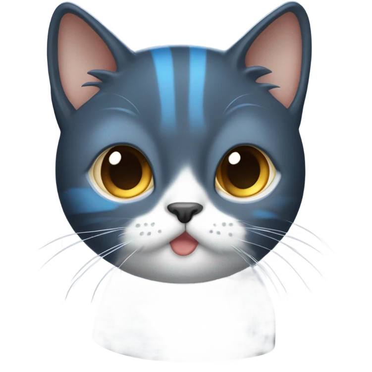 Gato siamés expresión  emoji