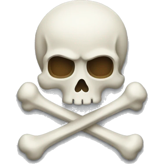 Crossbones emoji