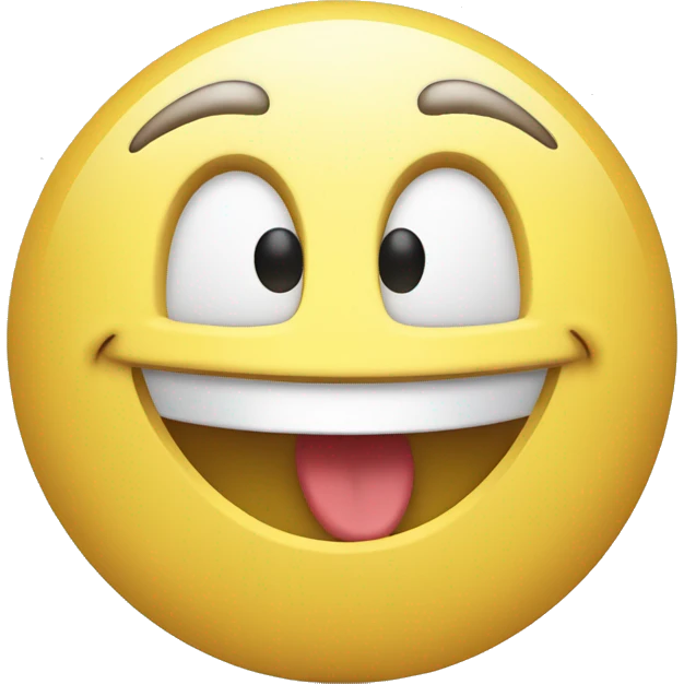 smile face for AI car assistant emoji