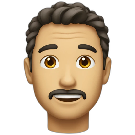 パンに顔をはめたシバイヌ emoji