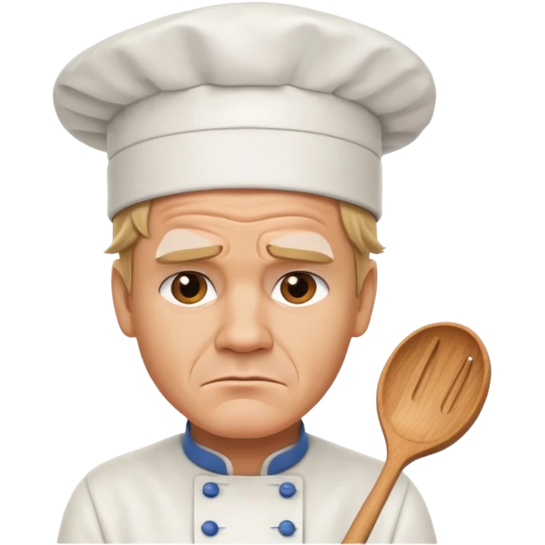 gordon ramsey with cook hat emoji