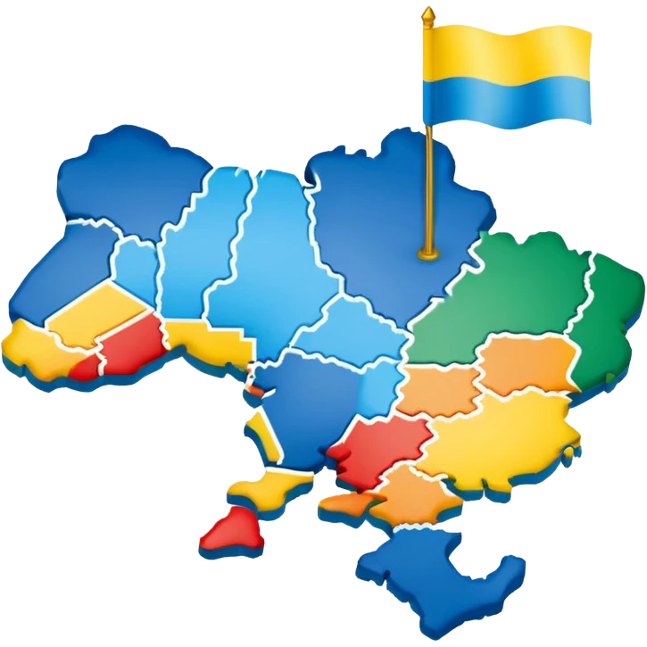 карта україни emoji