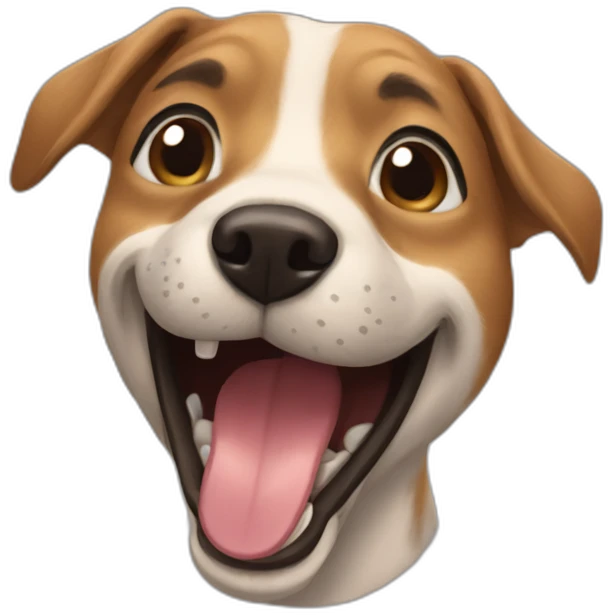 PERRO SONRIENTE emoji