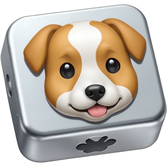 i want a die dog emoji