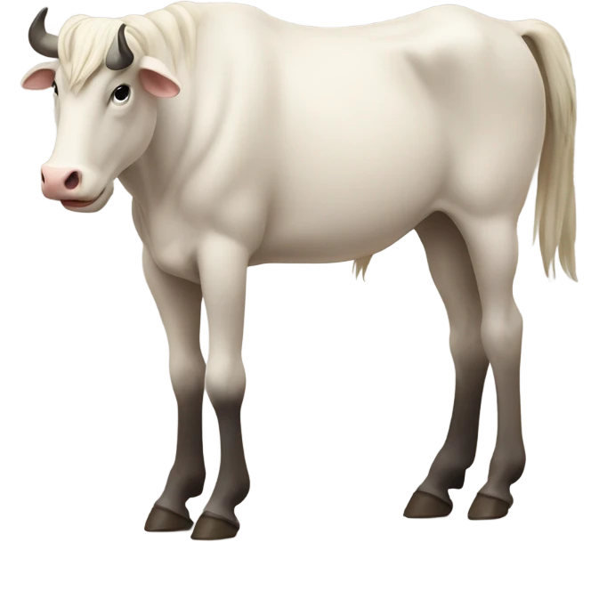 ox with horse emoji