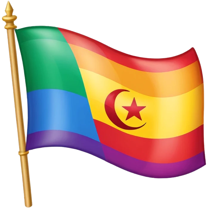 Эмодзи-Цыганский флаг emoji