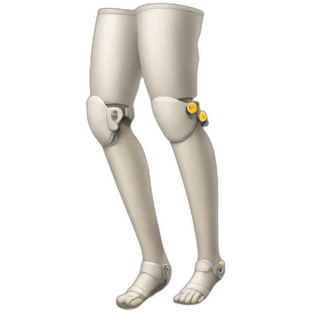 Prosthetic leg emoji