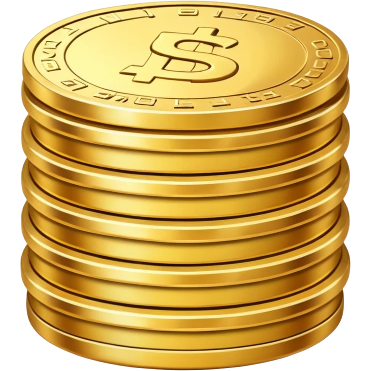 stack of coins emoji emoji
