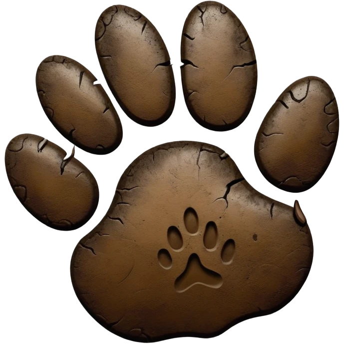 animal paw print emoji