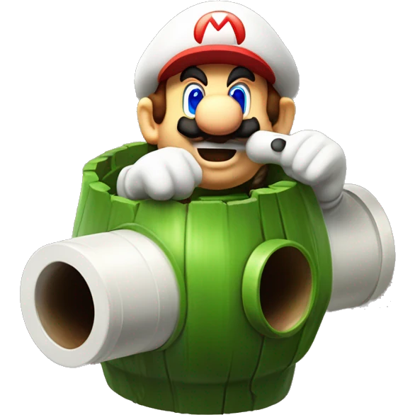 Warp pipe from Mario  emoji