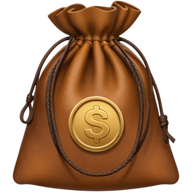 coins bag emoji