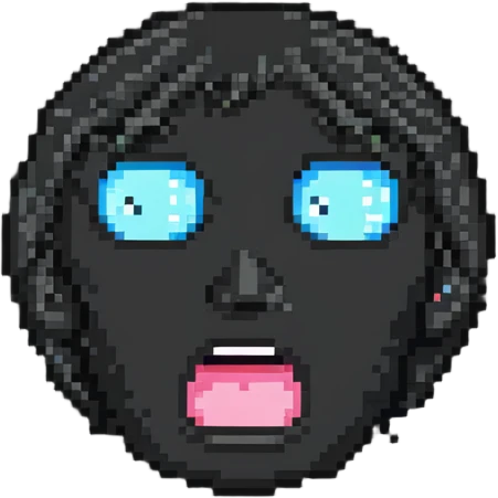 shocked and confused face emoji