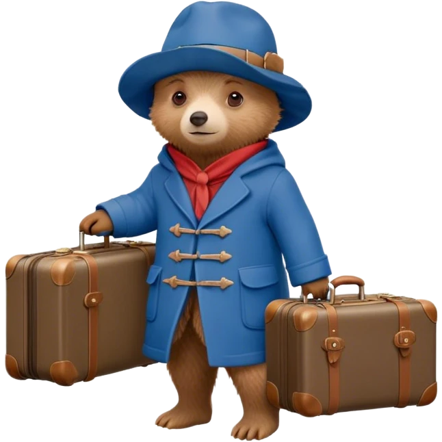 Paddington bear emoji