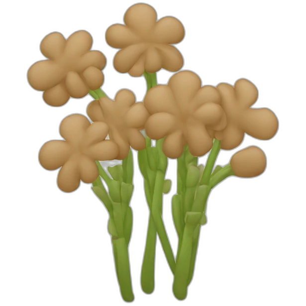 Three buckwheats emoji