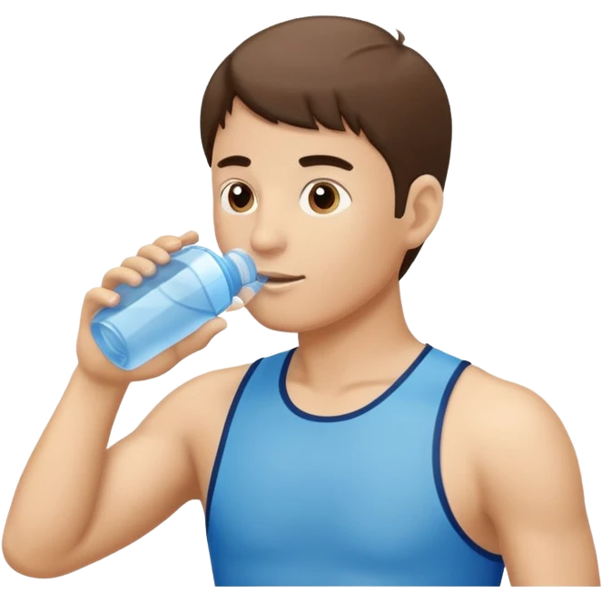 sportman drink emoji