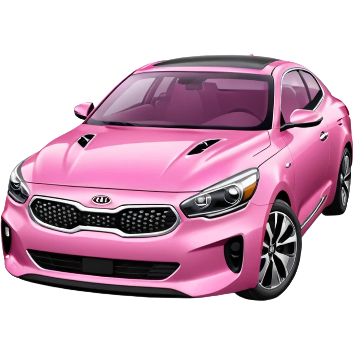 Pink Kia k5 emoji