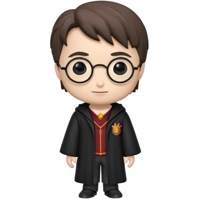 harry potter in love face funko pop style cute emoji