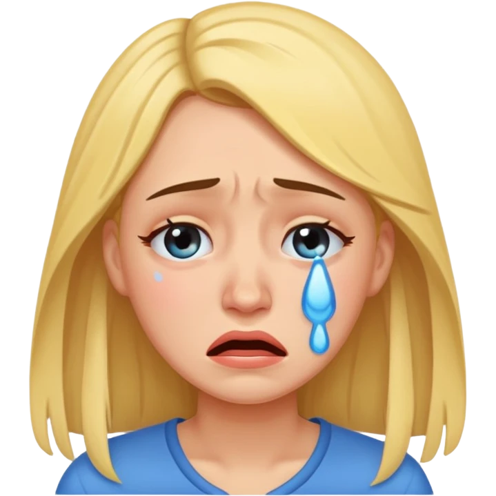 woman crying emoji