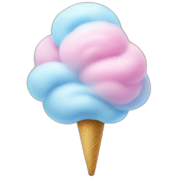 cotton candy emoji