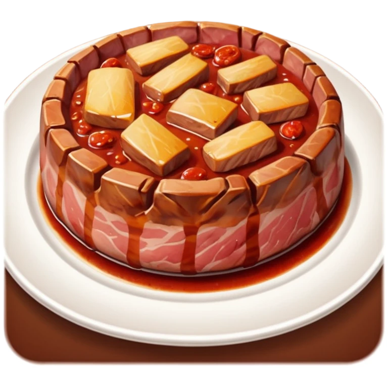 dejándole la carne emoji