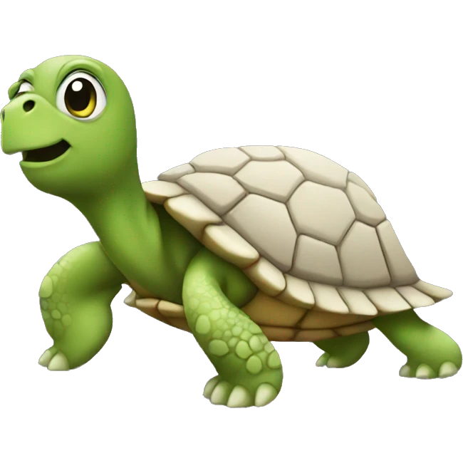 fancy turtle emoji