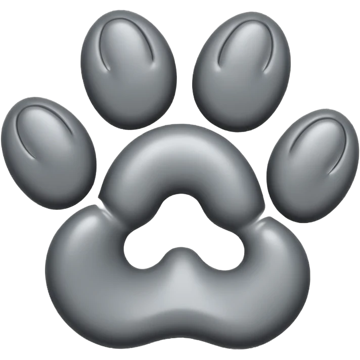 mac os icon paw cat emoji