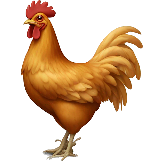 chicken emoji