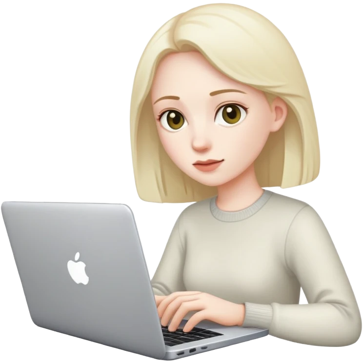 person working on laptop emoji