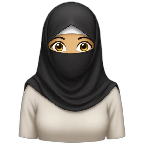 Niqab woman muslim emoji