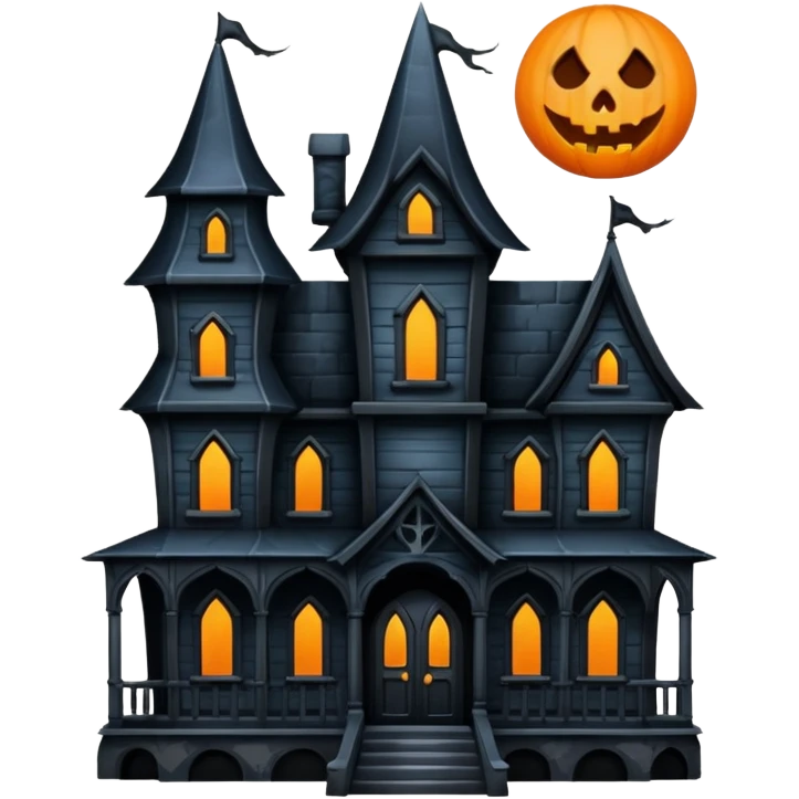 Haunted house emoji