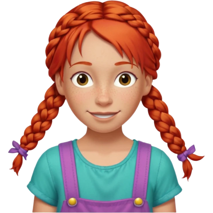 Pippi Longstocking emoji