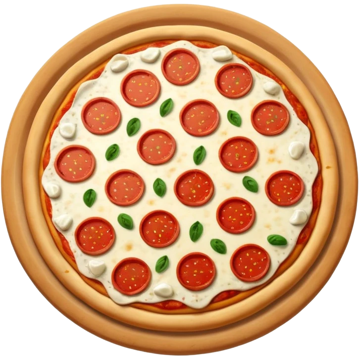 pizza with pepperonis emoji