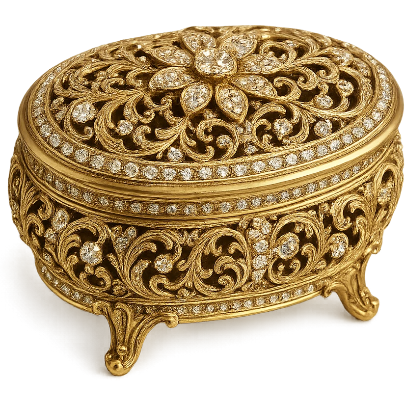 glamorous object, elegant and luxurious, no background emoji