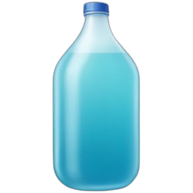 l’eau du bidon emoji
