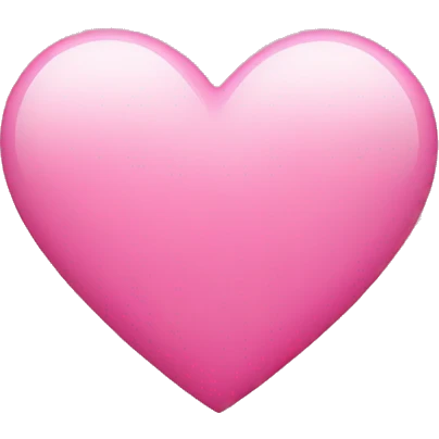 Pink heart emoji