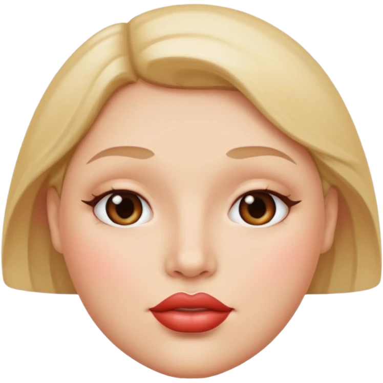 Lip filler emoji