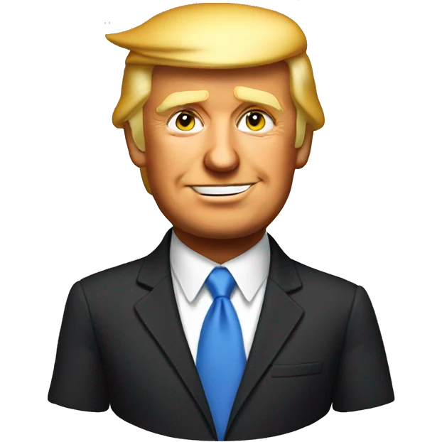 Zesty Donald Trump emoji