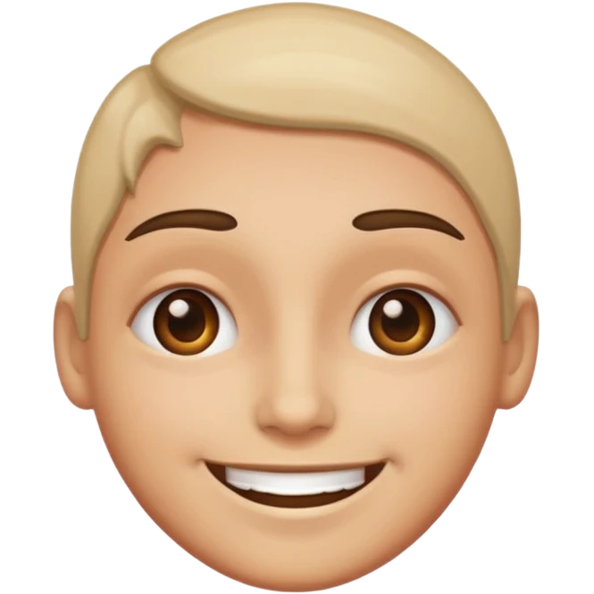 Dead eyes smile emoji