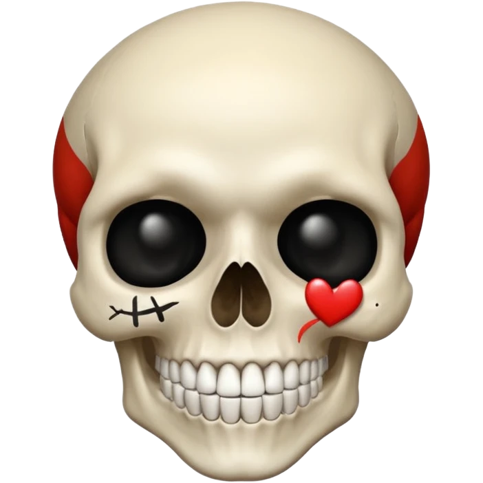 💀😘 emoji