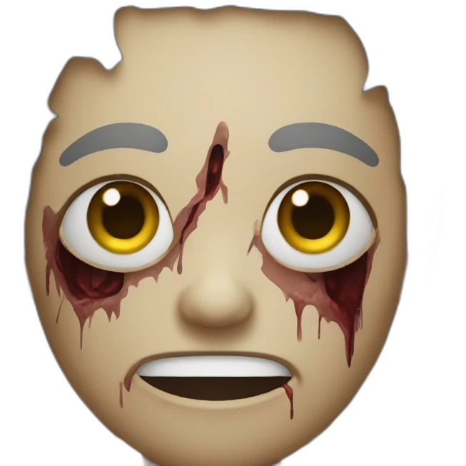 Zombie survivor emoji